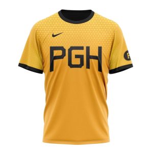 Personalized Name and Number Pittsburgh Pirates 2024 City All-Over Print T-Shirt