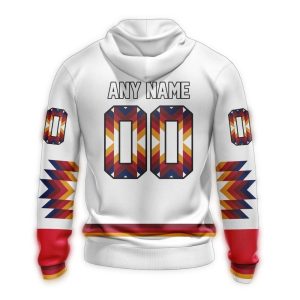Atlanta Braves Native Pattern All-Over Print Hoodie