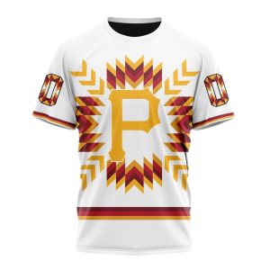 Personalized Name and Number Pittsburgh Pirates Special Native All-Over Print T-Shirt