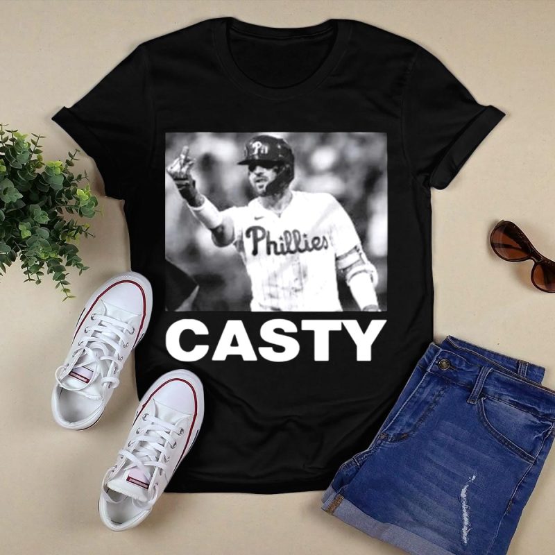 Casty Phillies Baseball Player Graphic T-Shirt for True Fans - Image 5