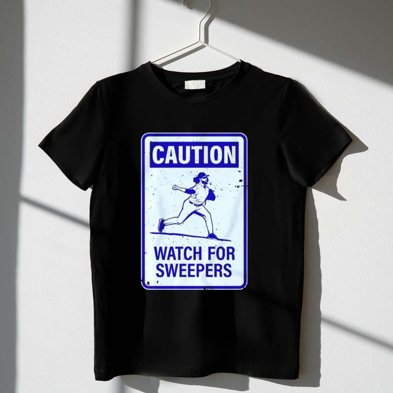 Caution Watch for Sweepers Colorado Rockies Justin Lawrence T Shirt t shirt 1 1