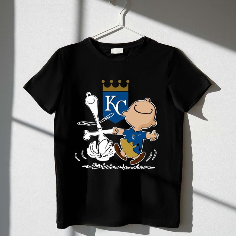 Charlie Brown Snoopy Kansas City Royals Shirt t shirt 1 1