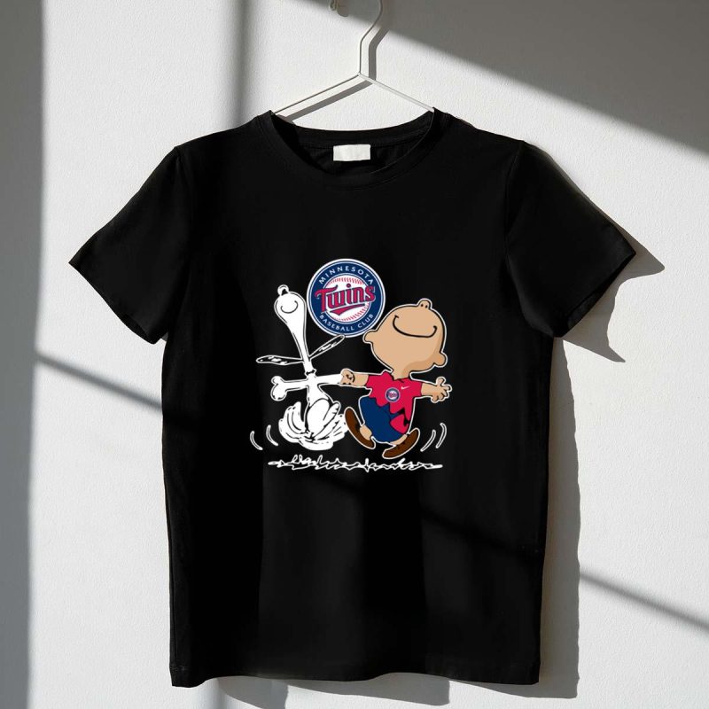 Charlie Brown Snoopy Minnesota Twins shirt t shirt 1 1