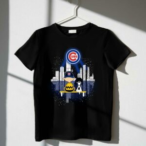 Charlie brown and snoopy dog watching city chicago cubs shirt t shirt 1 1.jpg