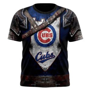 Custom Chicago Cubs Funny All-Over Print T-Shirt for Fans