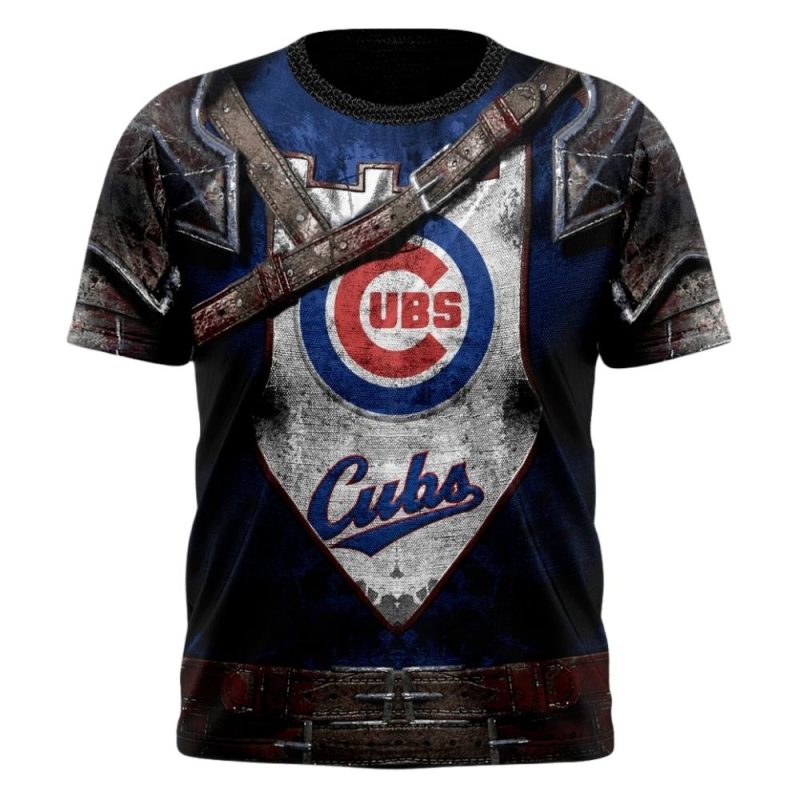 Custom Chicago Cubs Funny All-Over Print T-Shirt for Fans
