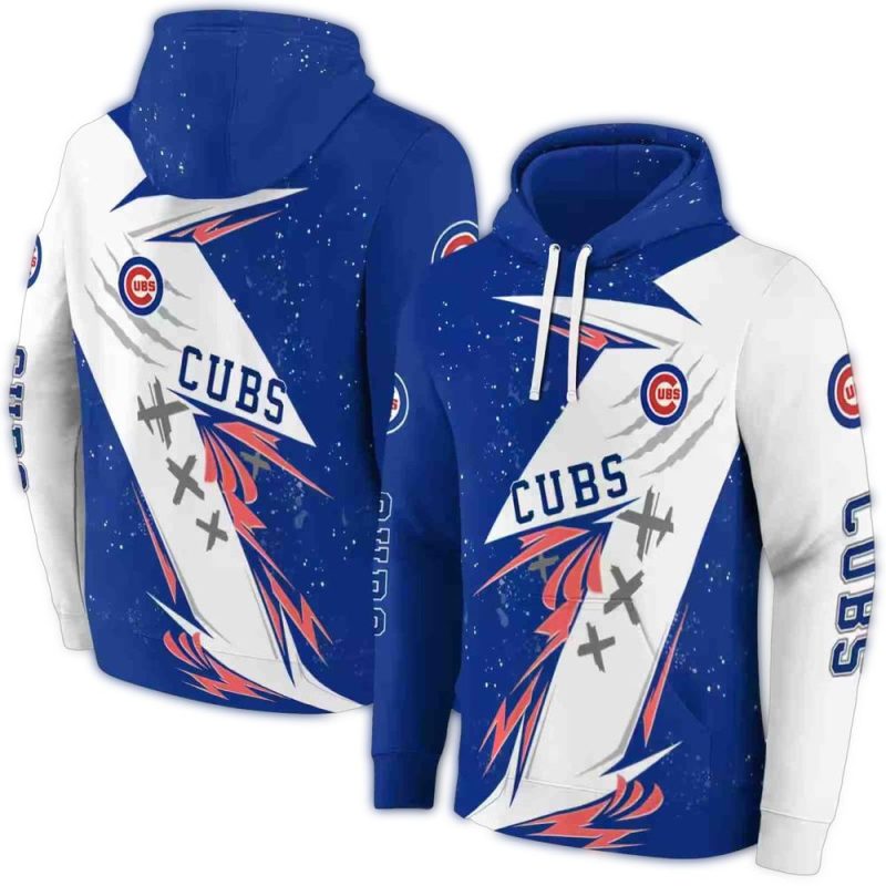 Chicago Cubs Dynamic Slash AOP Hoodie 1