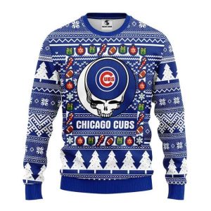Chicago Cubs Grateful Dead Ugly Sweater