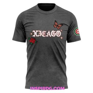 Chicago Cubs All-Over Print Viva Xicago T-Shirt for Fans