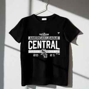 Chicago White Sox 2021 Al Central Division Champions T-Shirt