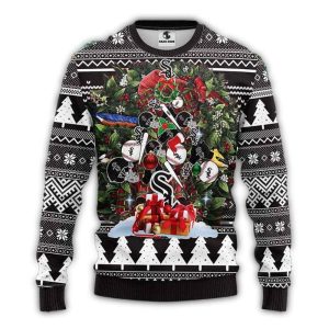 Chicago White Sox Baseball Ornaments Ugly Sweater
