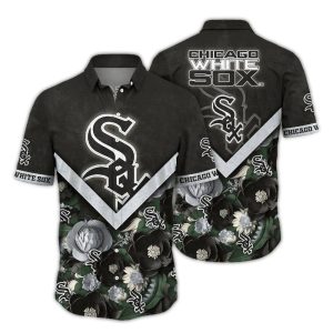 Chicago White Sox Tropical Blossom Hawaiian Shirt For Men