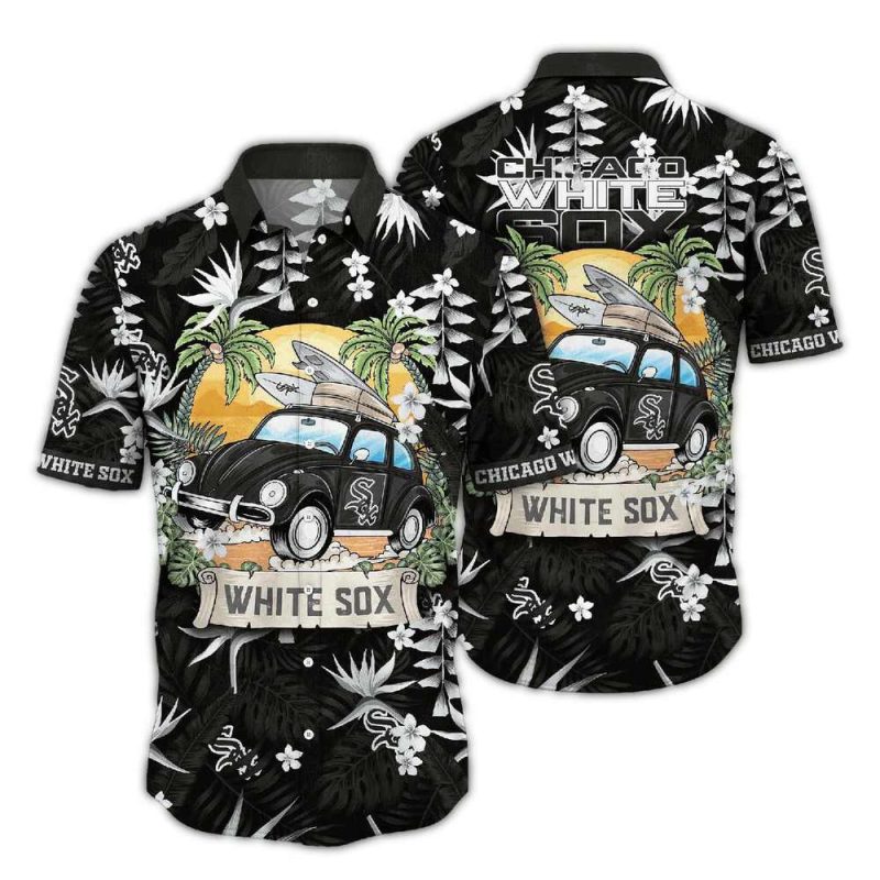 Chicago White Sox Camping Summer Hawaiian Shirt 1