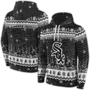 Chicago White Sox Christmas Trees All Over Print Hoodie