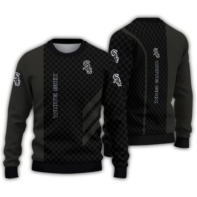 Chicago White Sox Circles Mesh Ugly Sweater 1