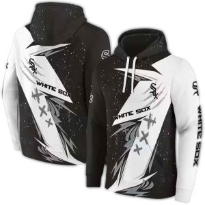 Chicago White Sox Dynamic Slash All Over Print Hoodie