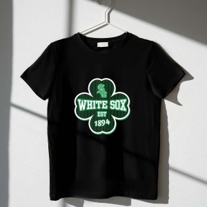 Chicago White Sox St Patrick'S Day Green Shamrock T-Shirt - Est 1894
