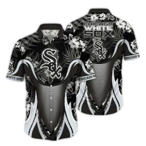 Chicago White Sox Floral Print Hawaiian Shirt For Fans