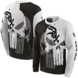 Chicago White Sox Graphic Punisher All Over Print Sweatshirt