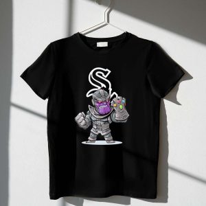 Chicago White Sox Thanos Infinity Gauntlet Mashup T-Shirt For Fans