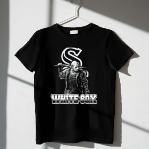 Chicago White Sox Jason Voorhees Horror Graphic T-Shirt For Fans