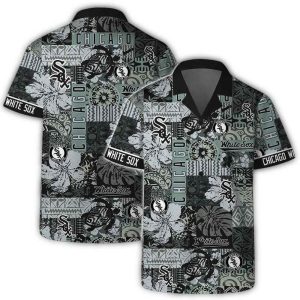 Vintage Chicago White Sox Logo Hawaiian Shirt For Fans