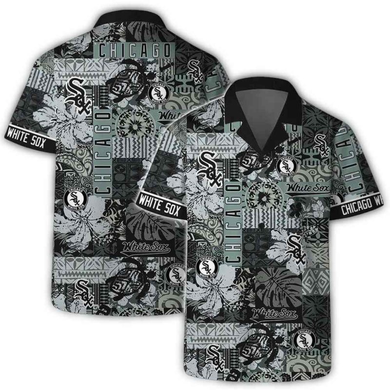 Chicago White Sox Logo Vintage Pattern Hawaiian Shirt 1