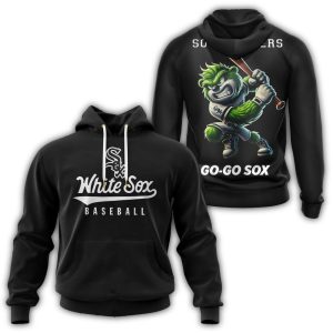 Chicago White Sox Mascot Baseball All Over Print Hoodie