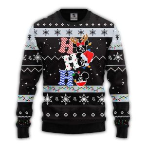 Chicago White Sox Mickey Mouse Ho Ho Ho Christmas Ugly Sweater