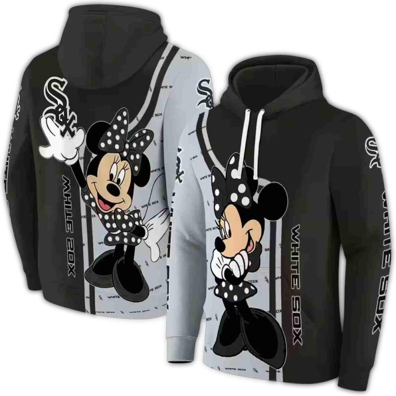 Chicago White Sox Minnie Mouse AOP Hoodie 1
