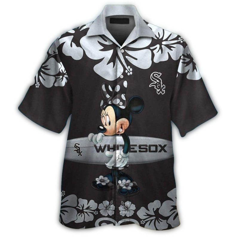 Chicago White Sox Minnie Mouse Surf Summer Tropical Hawaiian Shirt 1