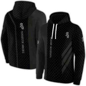 Chicago White Sox Monogram Pattern All Over Print Hoodie