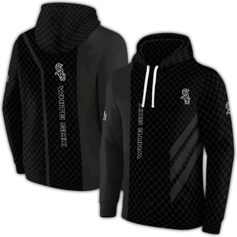 Chicago White Sox Monogram Pattern AOP Hoodie 1