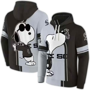 Chicago White Sox Playful Snoopy All Over Print Hoodie