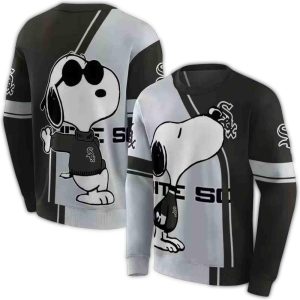 Chicago White Sox Playful Snoopy All Over Print Sweatshirt