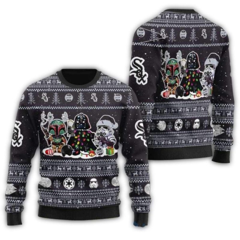 Chicago White Sox Star Wars Christmas Ugly Sweater 1