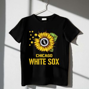 Chicago White Sox Sunflower Graphic T-Shirt For Fans