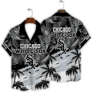 Chicago White Sox Sunset Swing Hawaiian Shirt For Men - Casual Summer Wear
