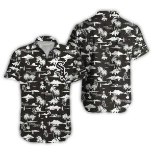 Chicago White Sox Team Logo Hawaiian Shirt - Beachscape Style