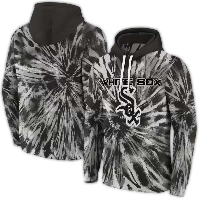 Chicago White Sox Tie Dye Pattern AOP Hoodie 1