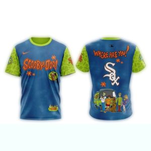 Chicago White Sox X Scooby-Doo All Over Print T-Shirt For Fans