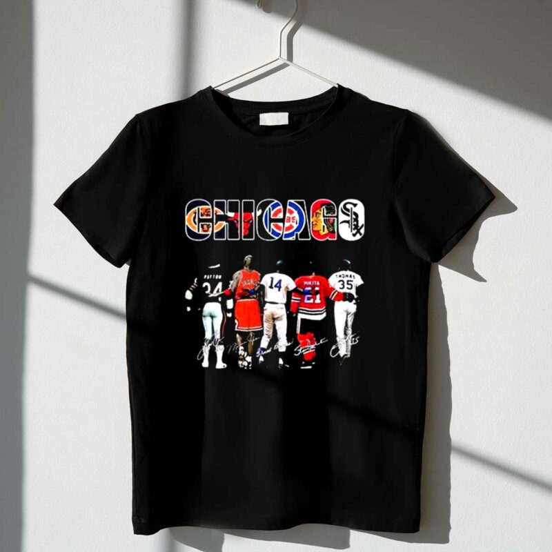 Chicago bear cubs white sox blackhawks bulls signatures t shirt 1 1.jpg