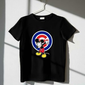 Chicago cubs baseball dabbing mickey disney sports t shirt 1 1.jpg