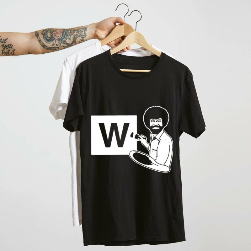 Chicago cubs bob ross paint the w shirt t shirt 4 4.jpg