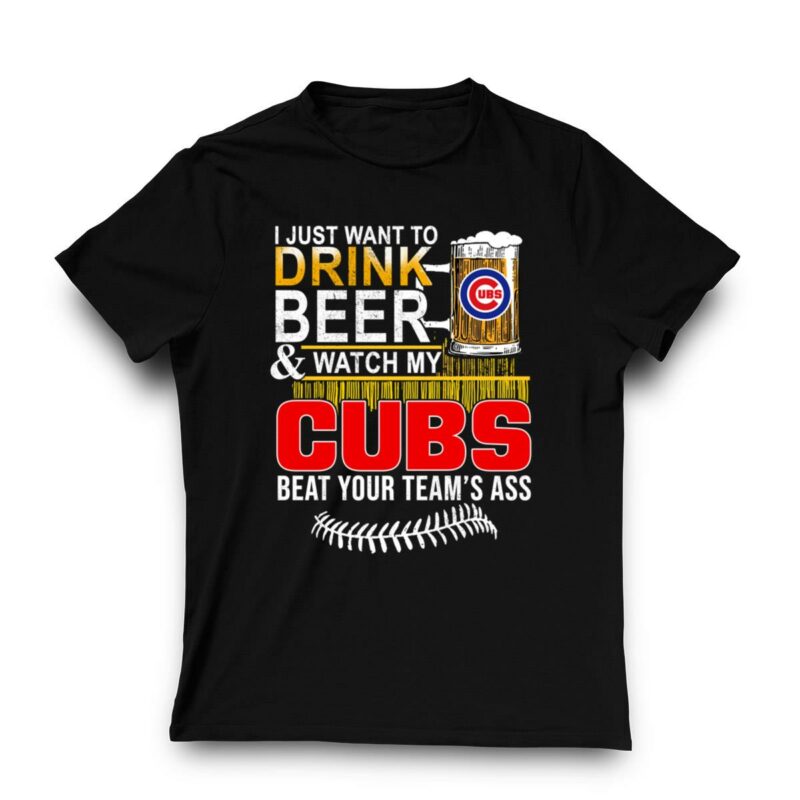 Chicago cubs drink beer watch my cubs shirt t shirt 3 3.jpg