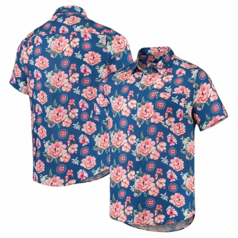 Chicago cubs floral fiesta flowers hawaiian shirt 1.jpg