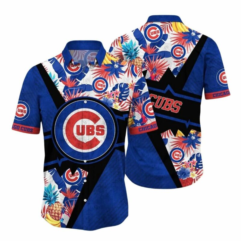 Chicago cubs floral flower and pineapple pattern hawaiian shirt 1.jpg
