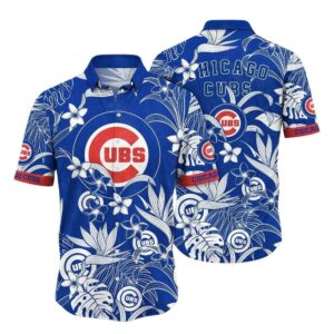 Chicago cubs floral leafs hawaiian shirt 1.jpg