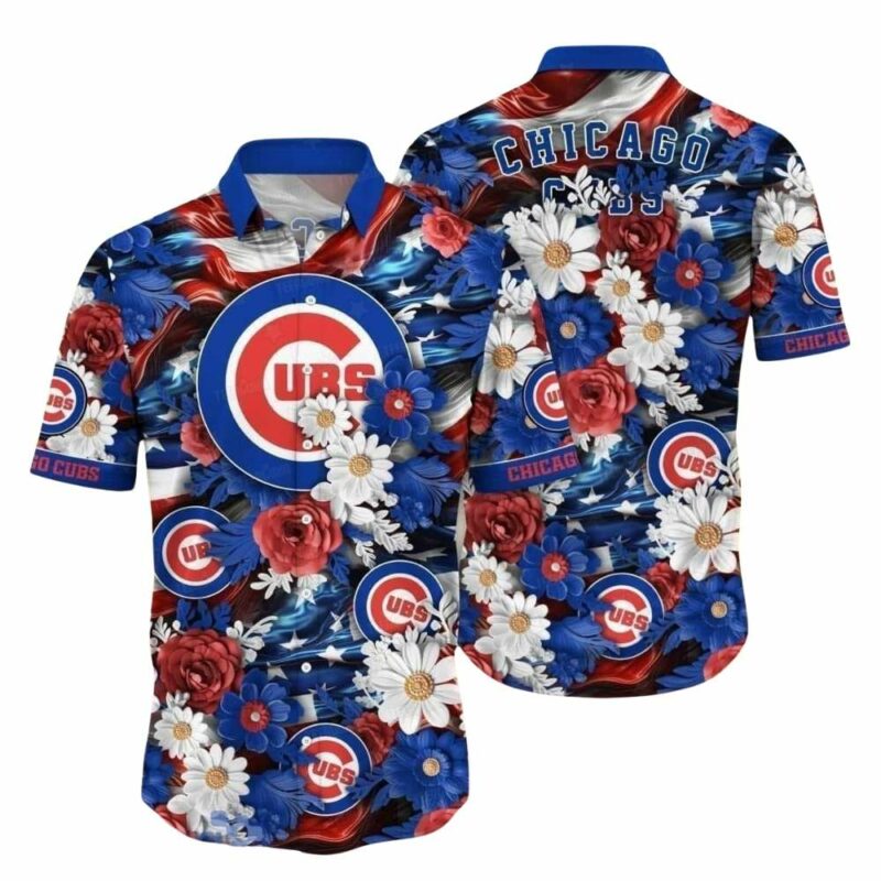 Chicago cubs floral paradise hawaiian shirt 1.jpg