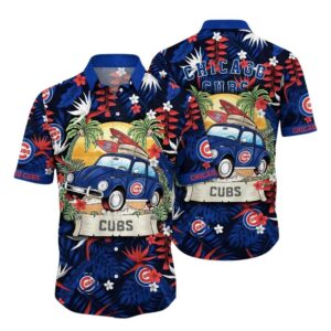 Chicago cubs fresh mowed lawnstime tropical hawaiian shirt 1.jpg